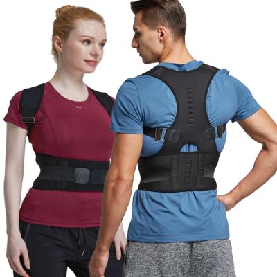 China P012 Upper Back Corrector Shoulder Posture Corrector Back Brace Adjustable Belt Support for sale