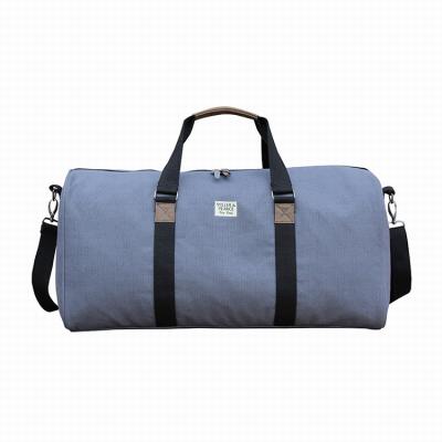 China Wholesale Custom Durable Canvas Duffle Bag Cotton Canvas Travel Duffel Bag for sale