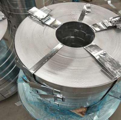 China Wrapping Machine Cold Rolled Galvanized Wrapping Steel Strip / Coil / Strapping for sale