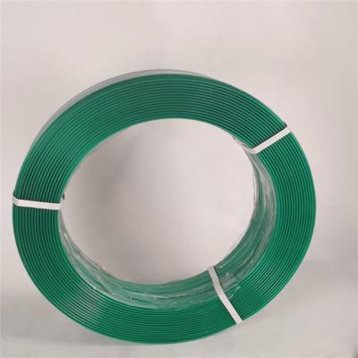 China Machine Packing Recyclable PET Polyester Strap Belt Coil Roll Recyclable For Cardboard Strip for sale