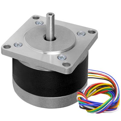 China High Quality 6 Lead 0.3N.m 1.8 Degree 2 Phase NEMA 24V 23 Stepper Motor 57mm Hybrid For 3D Printer CNC Milling Machine AK-57NEMA23HY4607-2 for sale