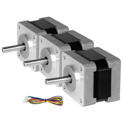 China Product Good Quality Auto Medical Equipment Use 6 Thread 2 Phase 0.12N.m Hybrid Miniature Stepper Motor Nema14 Manufacturer for sale