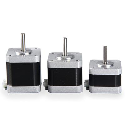 China Product Factory Price 4 Auto Advance 28N.cm 1.8 Degree 24V 12V DC Hybrid NEMA 17 Stepper Motor For 3D Printer And CNC Automation Equipment for sale