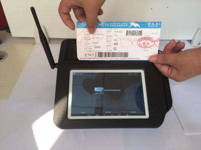 China Barcode Scanner Wireless POS Terminal , 58mm Printing POS System for Restaurant for sale