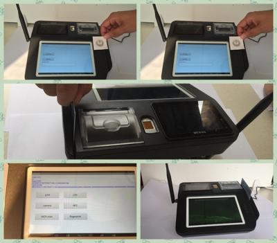 China Credit Cards Payment  Wireless POS Systems for Restaurants / Shopping Mall for sale