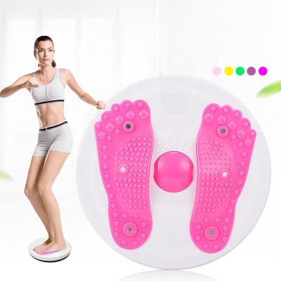 China 360 Degree Waist Twisting Magnetic Slimming Device Waist Fitness Foot Massager Shaping Twist Waist Disc for sale