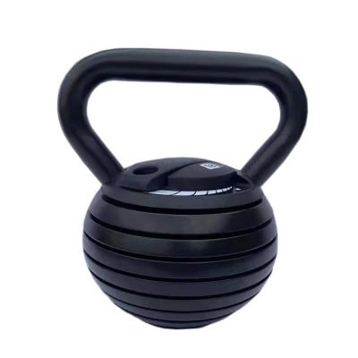 China 40LB Universal Adjustable Kettlebell Set With Locking System Cast Iron Kettlebell for sale