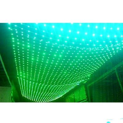 China transparent led mesh flexible curtain display led curtain lights outdoor for sale