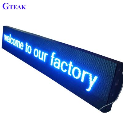 China Scrolling running message electronic led display for sale