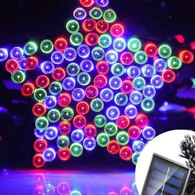 China Christmas hot selling shenzhen factory solar powered string lights for sale