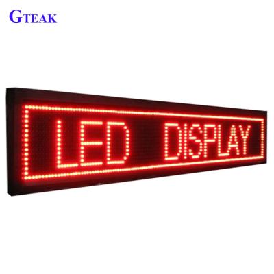 China outdoor programmable scrolling led sign board price for sale