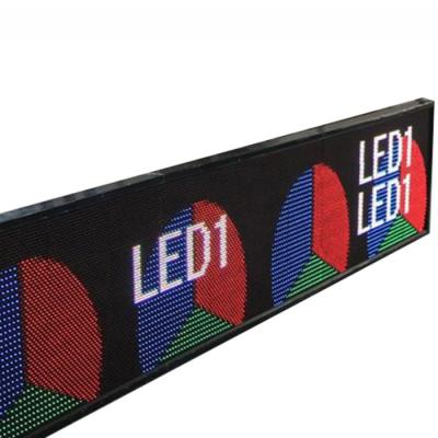 China Running message semi-outdoor led sign board price for sale