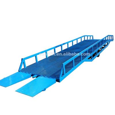 China Loading Unloading For Warehouse Container Ramp Loading Dock Mobile Forklift Container Ramp for sale