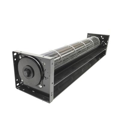 China Over Fan LONGWELL 12v 24v BLDC Cross Flow Tangential Fan with PTC 40mm Heater 30mm for sale