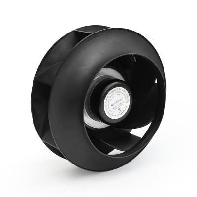 China HVAC 250mm EC motor high cfm rear centrifugal fan blower for ventilation, air purifier, air filter for sale