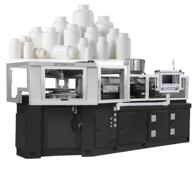 China Bottle European Style Clean No Oil One Step Injection Blow Molding Machine For Pharmaceutical Bottle Packaging Use for sale