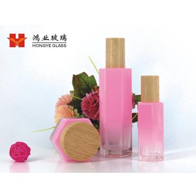 China Personal Care Luxury Glass Cosmetic Spray Bottles Sample Cosmetic Bottles for sale