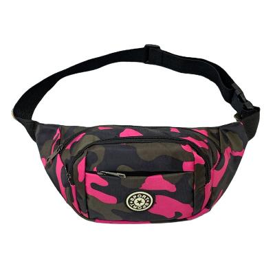 China Easy To Carry Factory Outlet Multi Color Waist Bag Unisex Zipper Pocket Street Waist Bag for sale