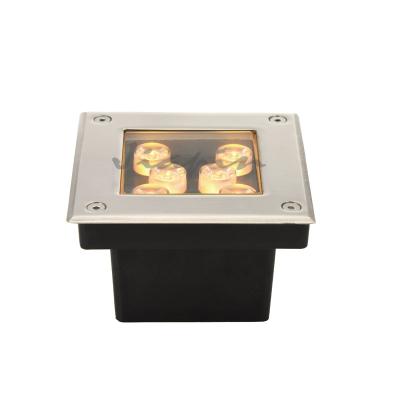 China Garden Square IP65 6W 9W 12W 24W Underground Light Waterproof Outdoor Garden Light for sale