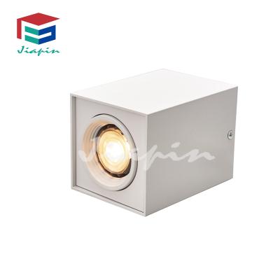 China Save Energy 80x80 White Square Outdoor Module Down Light Housing MR16 GU10 LED Downlight for sale