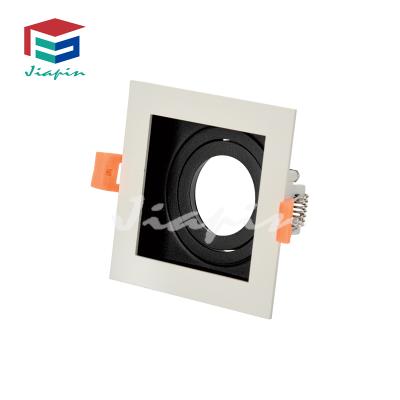 China Adjustable downlights led ceiling module downlight gu10 mr16 trimless recessed light led light housing for sale