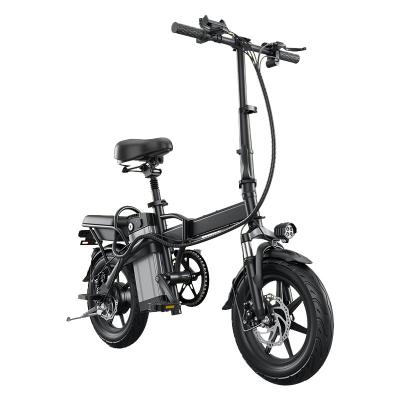 China Fat Tire Electric Foldable Electric Bike Aluminum Alloy Folding Bicycle Ebike for sale