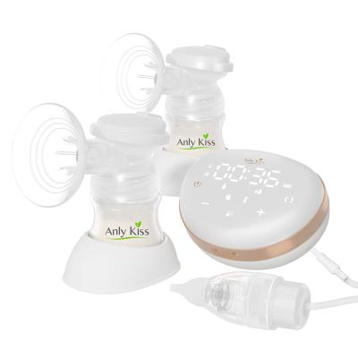 China Factory direct BPA free side backflow double prevention silicone electric multifunctional breast pump with nose cleaning function for sale