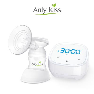 China BPA Free Hot Sale Anly Kiss Fashion Lighting 2600mAh Battery Milk Sucking Machine Silicone Electric Breast Pump for sale