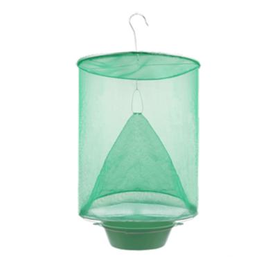 China Outdoor Factory Price Disposable Eco-Friendly Folding Fly Trap Device Net Automatic Fly Hanging Killer With Bait Station for sale