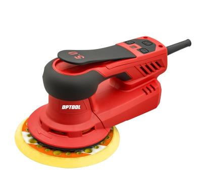 China Polishing Variable Speed ​​Mini Sander Brushless Electric Orbital Sander 350W 150mm Pad for sale