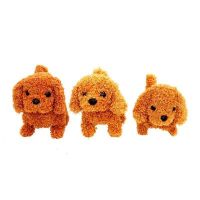 China Cute Plush Doll Children's Cute Stock Available Simulation Dog Bed With Sleeping Artifact Dog Plush Toy for sale