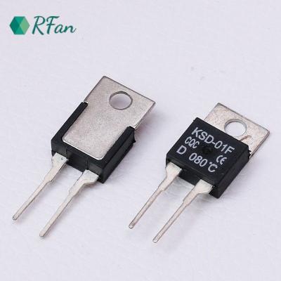 China KSD01F Thermal Protector Thermal Resettable Fuse 250V AC For Circuit Board for sale