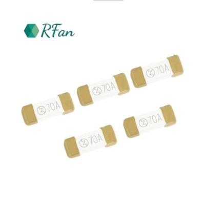 China 1245 Surface Mount Chip Fuse Ceramic Patch Fuses 70A 80A 125V/250V For 5G/BTS/EV for sale