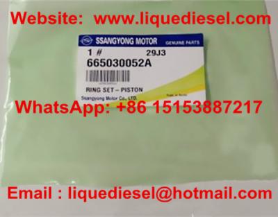 China Grupo genuíno e original do anel de pistão de 665030052A Ring Set-Piston A665030052A para SSANGYONG à venda