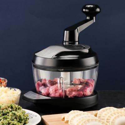 China Sustainable Attachment Dish Vending Household Accessories Powerful Manual Blender Hand Chopper for sale