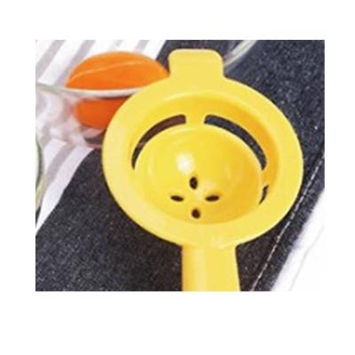 China Viable White Egg Yolk Separator , Long Handles Plastic Egg Separator for sale