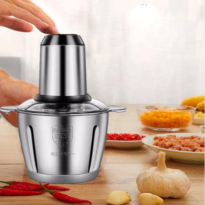 China Household Stainless Steel Chopped Portable Multifunctional Mini Professional Commercial Household Meat Grinder for sale