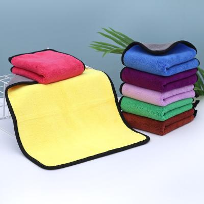 China High Quality QUICK DRY 1200gsm 40*40cm Factory Car Wash Microfiber Car Drying Towel Micro Fiber Towel For Car for sale