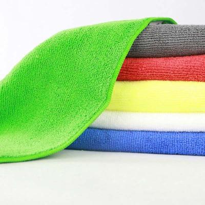 China Viable Custom Factory Logo 30*30cm Microfiber Microfiber Custom Made Cleaning Cloth Polyamide Car Kitchen Towels Wholesale Towel for sale