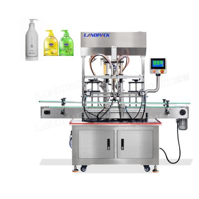 China Automatic Food Soap Detergent Tableware Seals Liquid Filling Machine for sale