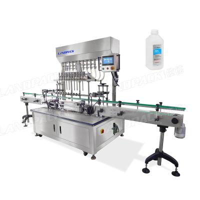 China Food Liquid Detergent Filling Machine / Spirit Vinegar Bottle Liquid Filling Machine for sale