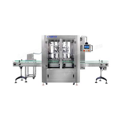 China Automatic Food Jars Salsa Mayonnaise Honey Peanut Chili Sauce Ketchup Liquid Bottling Filling Machine for sale