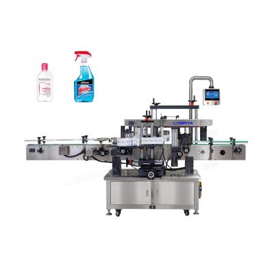 China Bilateral Food Labeling Machine Double Side Sticker Labeling Printing Machine for sale