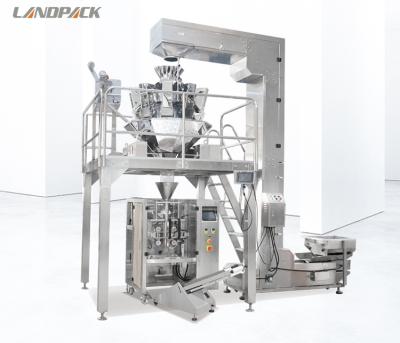 China Automatic Granule Cotton Bag Food Pillow Candy Rice Seeds Packing Machine Soft Potato Chips Packaging Machinery for sale