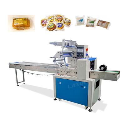 China High Quality Automatic Horizontal Food Flow Instant Noodle Cookie Bread Pillow Wrapping Bag Packing Machine for sale