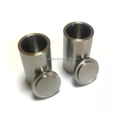 China Industry reasonable price industry metal smelting furnace indusction molybdenum w/wolfram cup pan tungsten crucible heating liner for sale