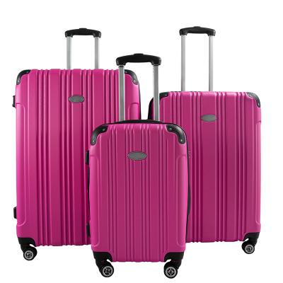 China Long travel High Quality PC +ABS luggage 20