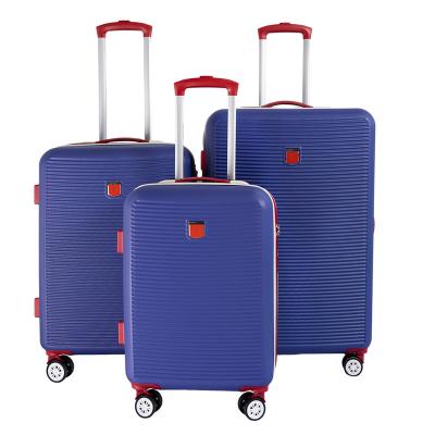 China Long travel High Quality PC+ABS 3 pcs set luggage  20