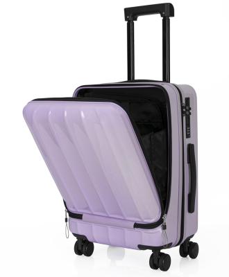 China Long travel 2024 High Quality ABS+PC Travel Trolley set of 4 Suitcase Carry On Luggage Hard Luggage Sets for sale