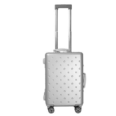 China PC Hot selling Iron Trolley Luggage  travel bags suitcase sets for Long Trip Suitcase with TSA  Lock for sale